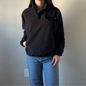 Dickies black fleece pullover